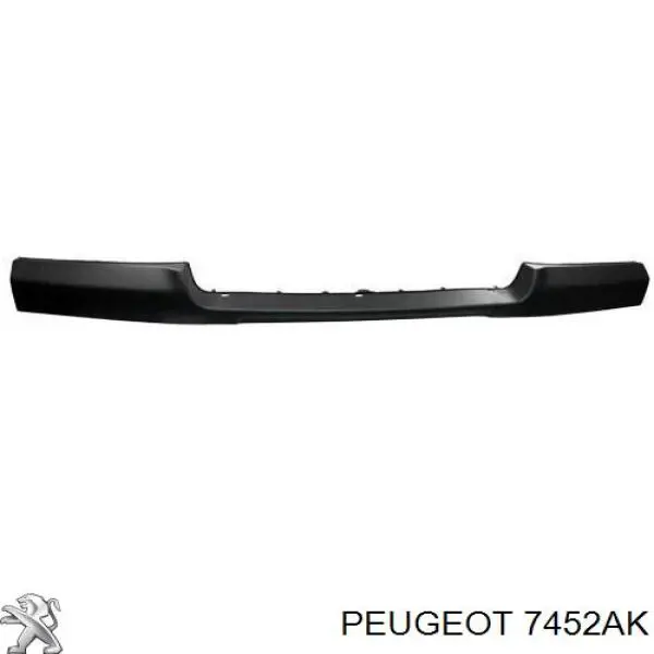 7452AK Peugeot/Citroen protector para parachoques