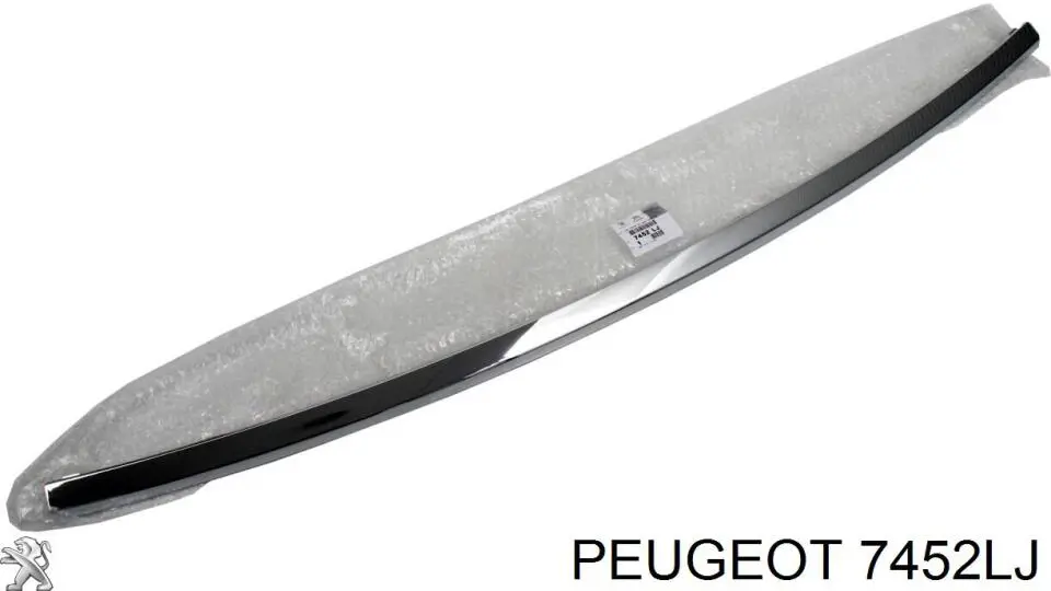 Comprar 7452LJ Peugeot/Citroen Embellecedor central del parachoques trasero