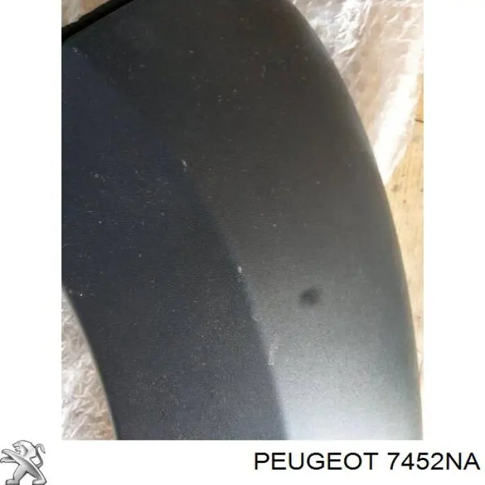 Listón embellecedor/protector, paragolpes delantero derecho Prasco FT9301571