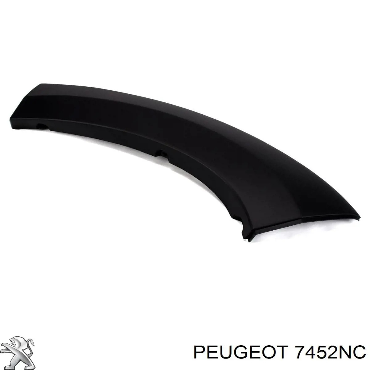 Listón embellecedor/protector, parachoque delantero izquierdo para Peugeot Boxer (250)