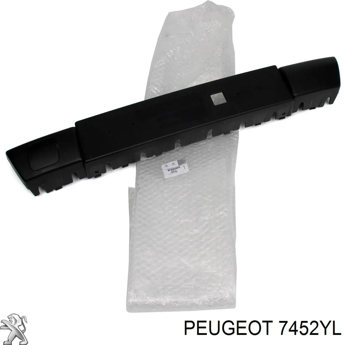 Comprar 7452YL Peugeot/Citroen Embellecedor central del parachoques delantero