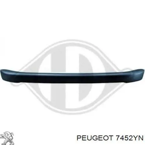 Alerón parachoques delantero Peugeot/Citroen 7452YN precio, desde 65,23 EUR