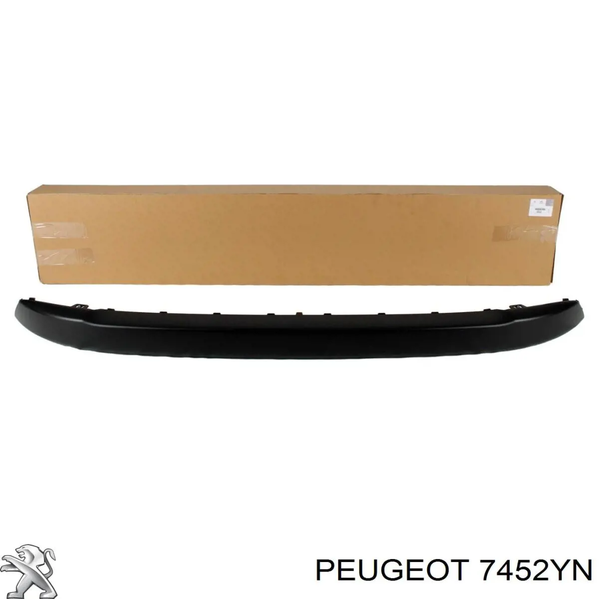 7452YN Peugeot/Citroen Spoiler delantero