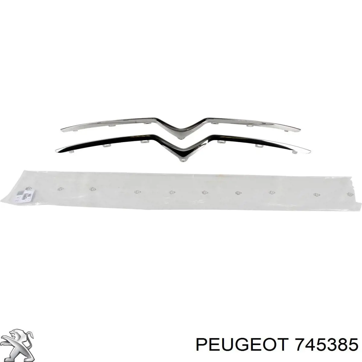 Moldura de rejilla del radiador Peugeot/Citroen 745385 precio, desde 75,04 EUR