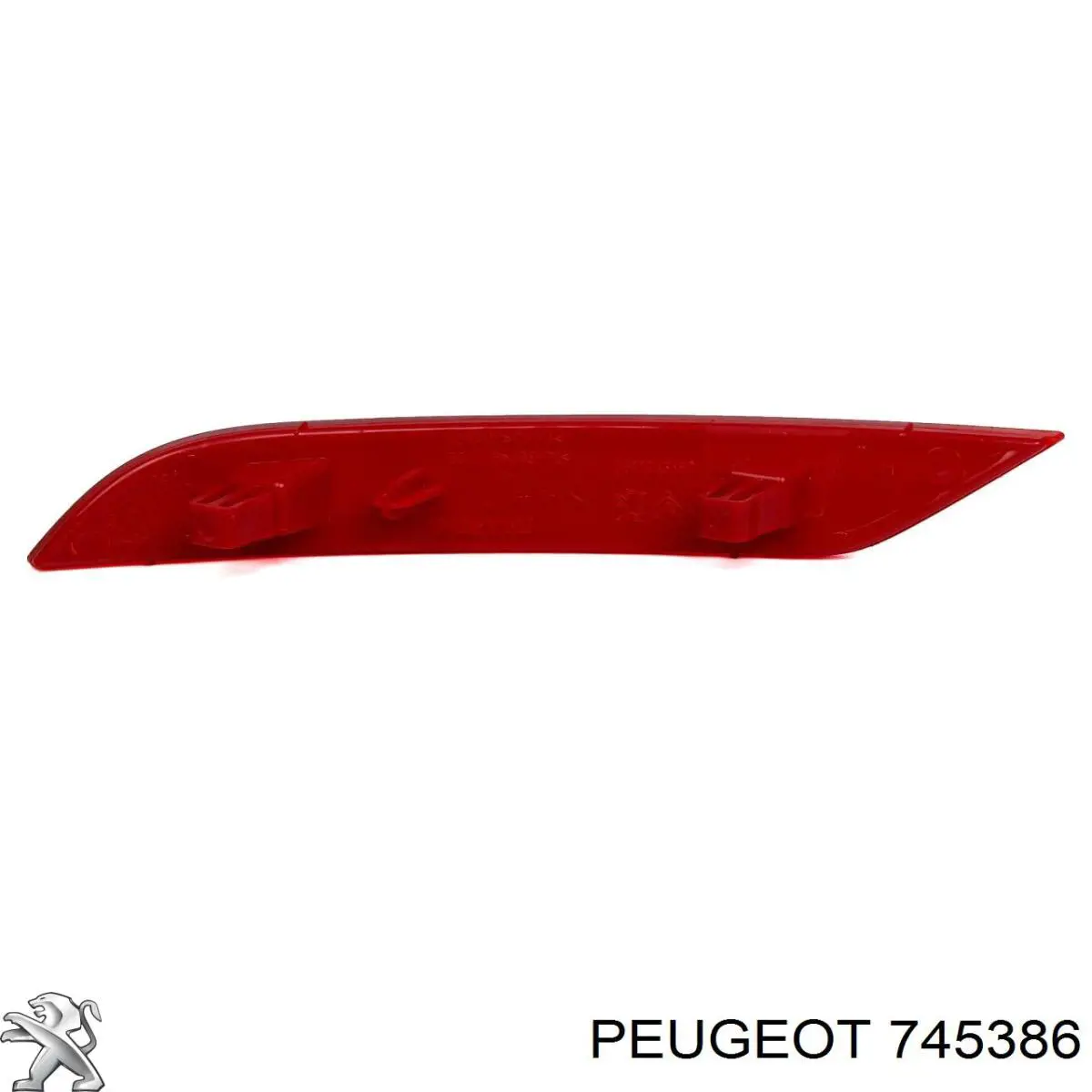 Reflector trasero izquierdo del parachoques Peugeot/Citroen 745386 precio, desde 60,15 EUR