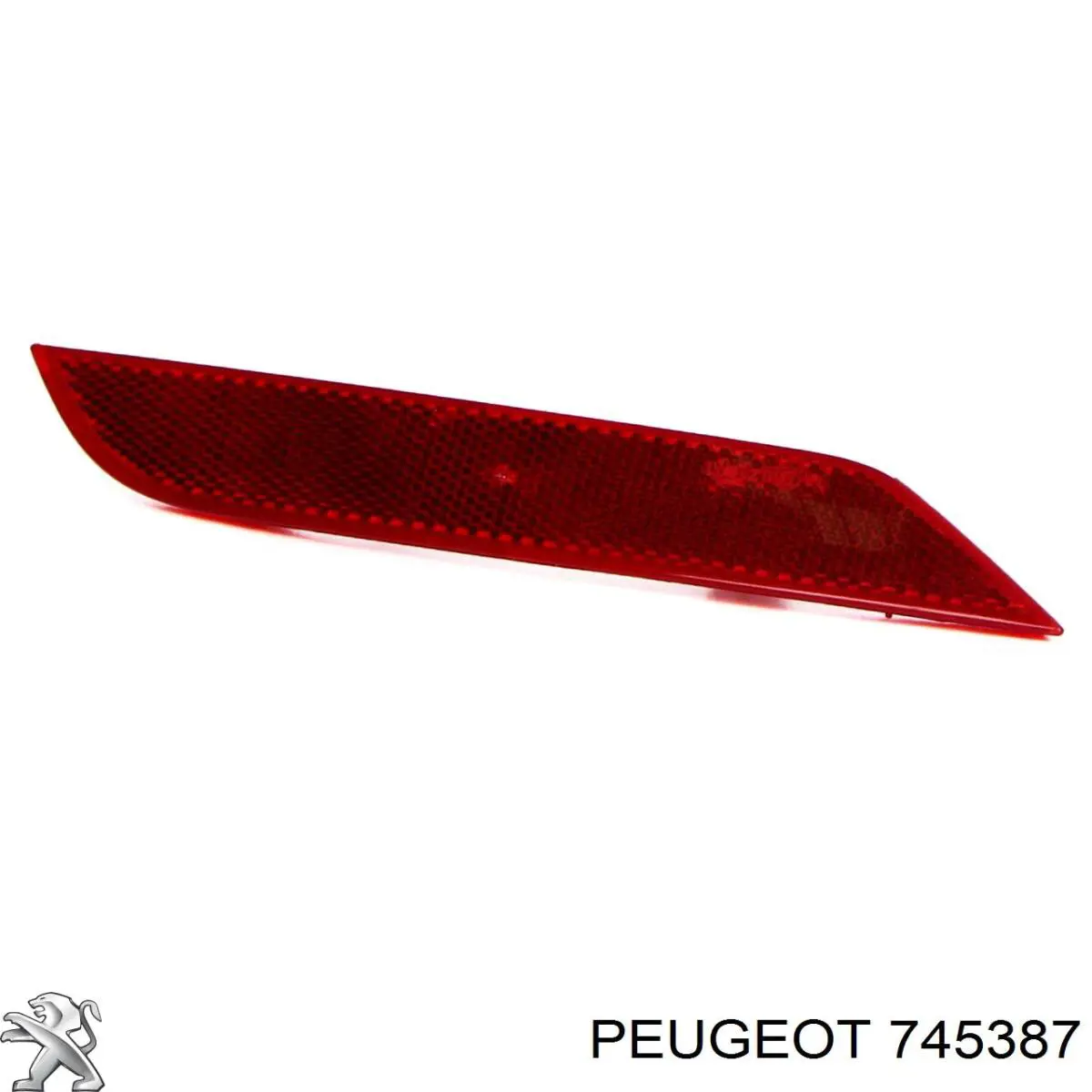 Deflector parachoques trasero derecho Peugeot/Citroen 745387 precio, desde 58,03 EUR