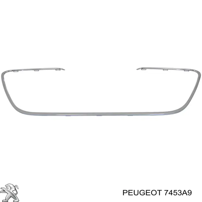 Comprar 7453A9 Peugeot/Citroen Moldura de rejilla del radiador