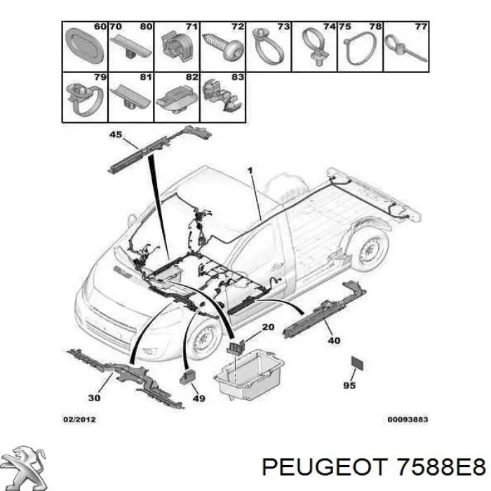 Comprar 7588E8 Peugeot/Citroen 