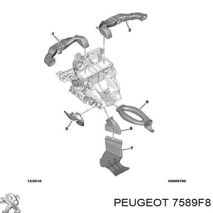 7589F8 Peugeot/Citroen