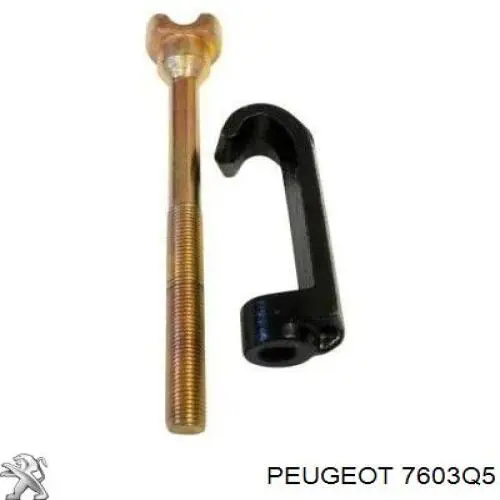 Soporte de rueda de repuesto 7603Q5 Peugeot/Citroen