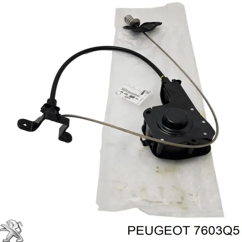 Soporte de rueda de repuesto PEUGEOT 7603Q5