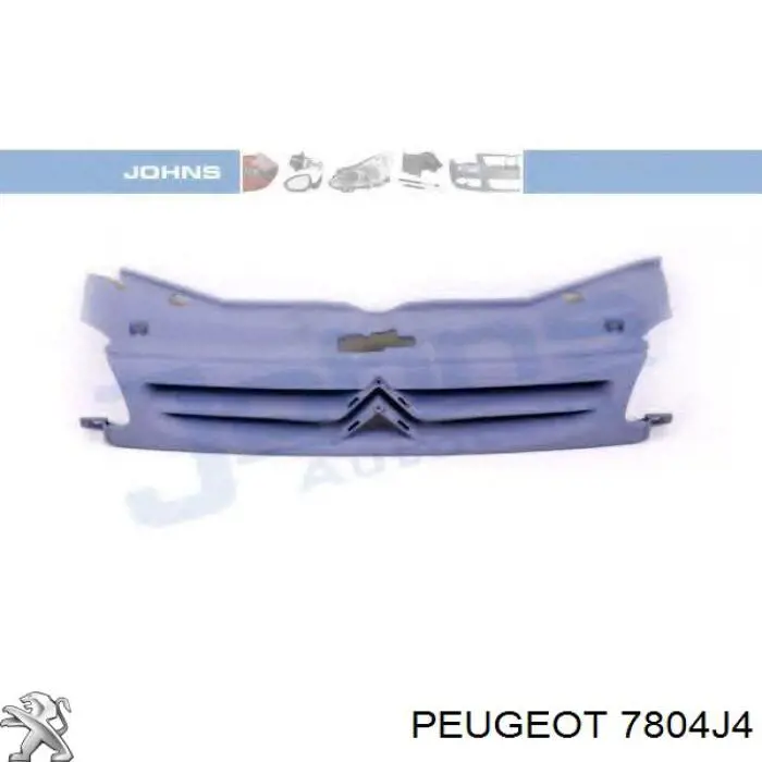 7804J4 Peugeot/Citroen rejilla de radiador