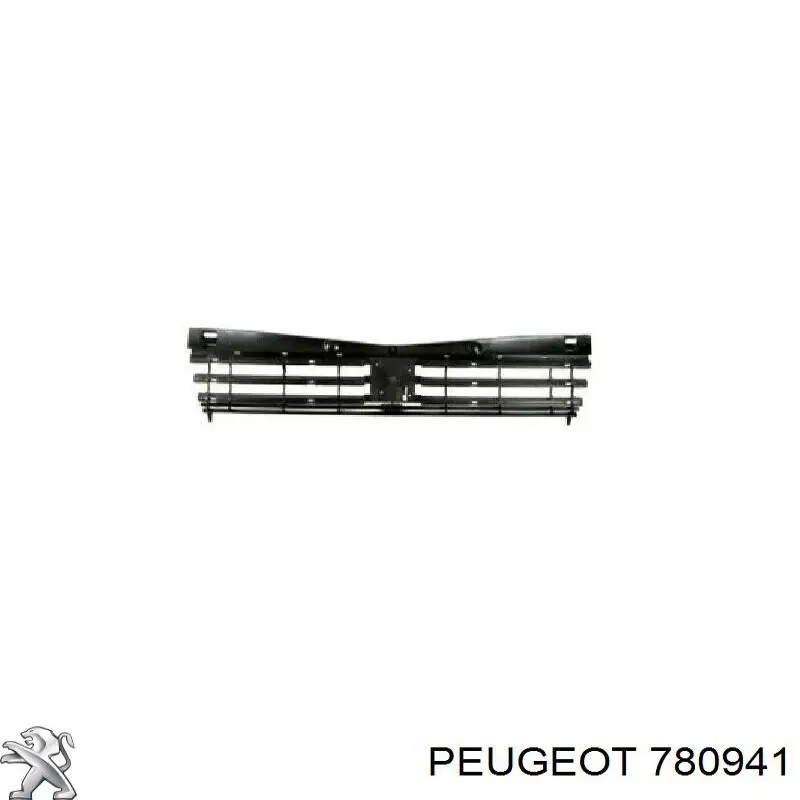 9253108580 Peugeot/Citroen rejilla de radiador