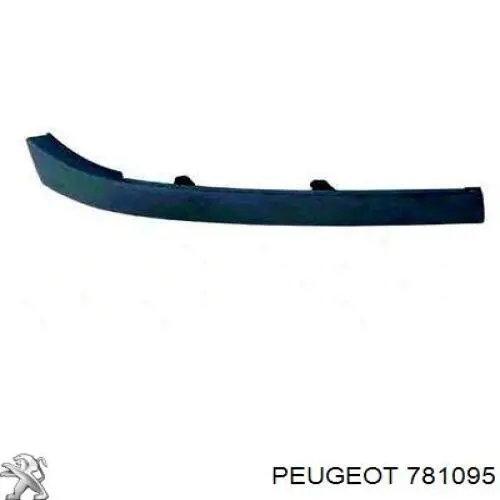 Pestaña del faro izquierdo Peugeot/Citroen 781095 precio, desde 8,64 EUR