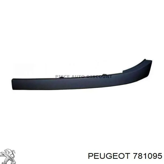 Comprar 781095 Peugeot/Citroen Pestaña del faro izquierdo