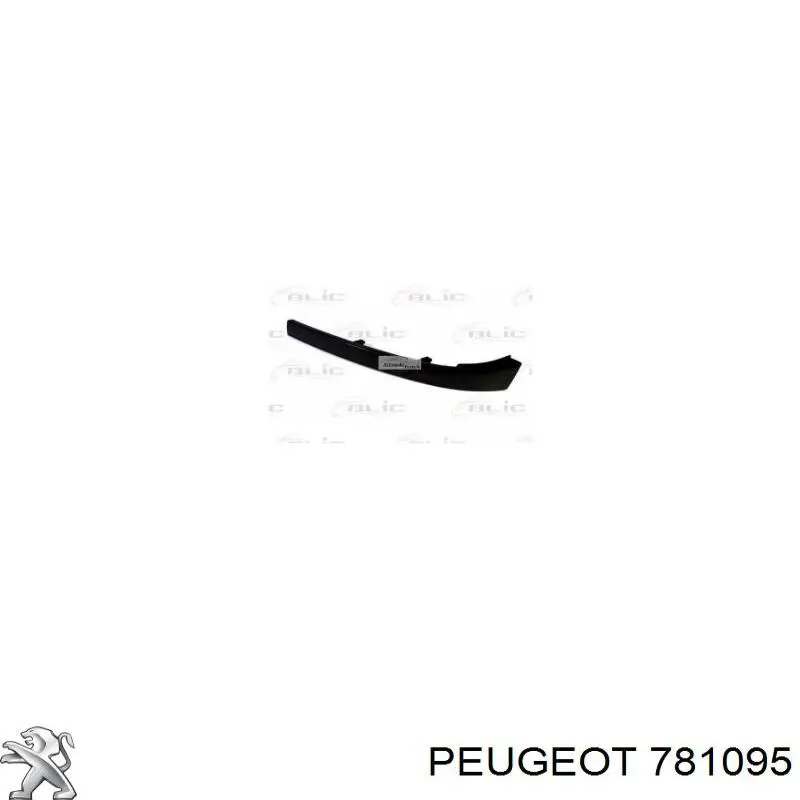 9618254677 Peugeot/Citroen listón del faro izquierdo