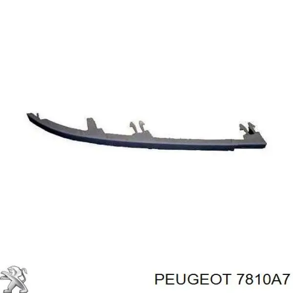 Pestaña del faro derecho Peugeot/Citroen 7810A7 precio, desde 8,46 EUR