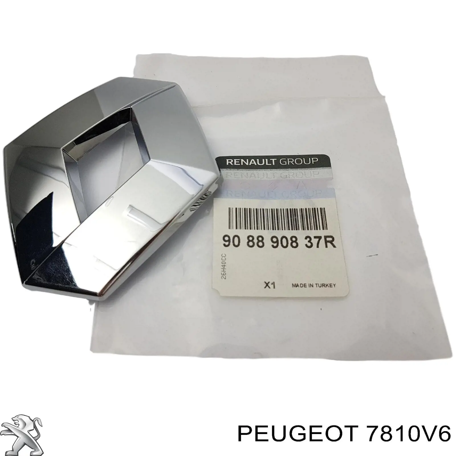 Comprar 7810V6 Peugeot/Citroen Emblema de la parrilla del radiador