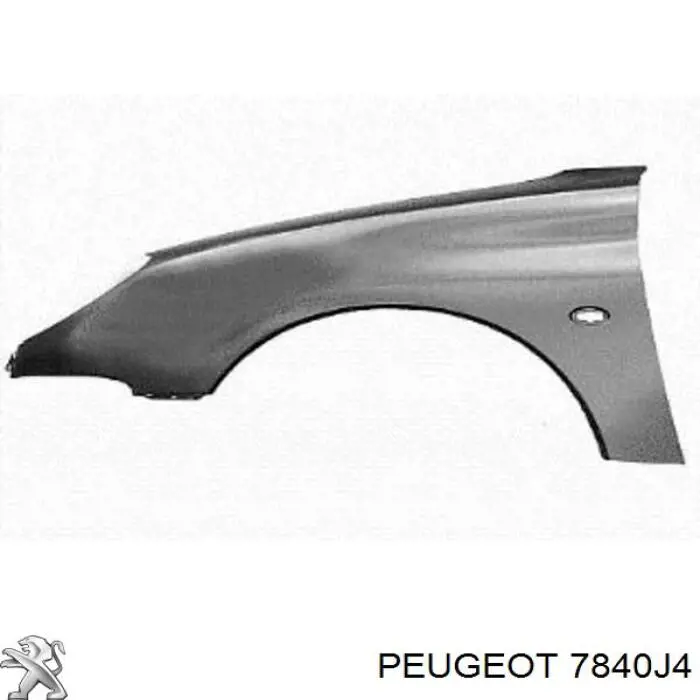 Aleta delantera izquierda Peugeot/Citroen 7840J4 precio, desde 60,27 EUR