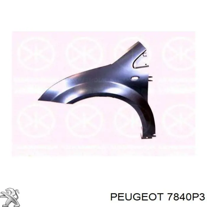 Comprar 7840P3 Peugeot/Citroen Aleta delantera izquierda