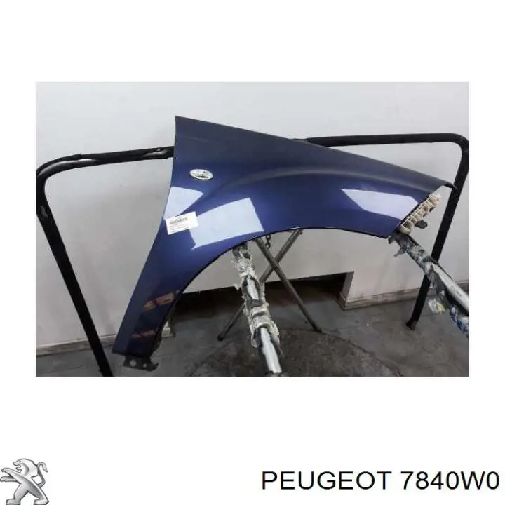 Guardabarros delantero derecho para Peugeot 4007 (GP)