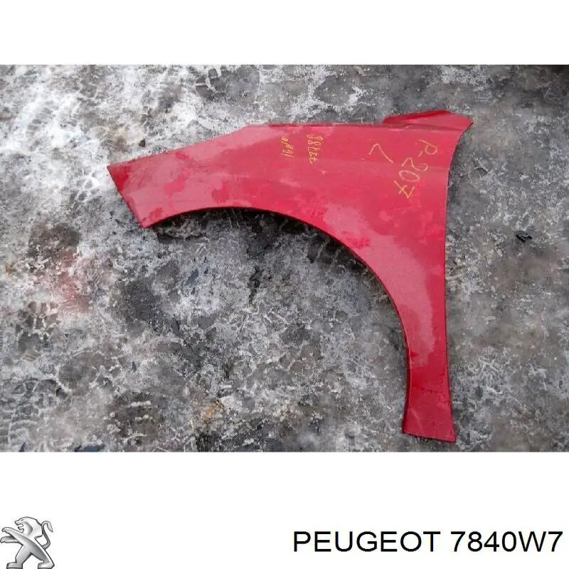 Aleta delantera izquierda Signeda PPG10042AL