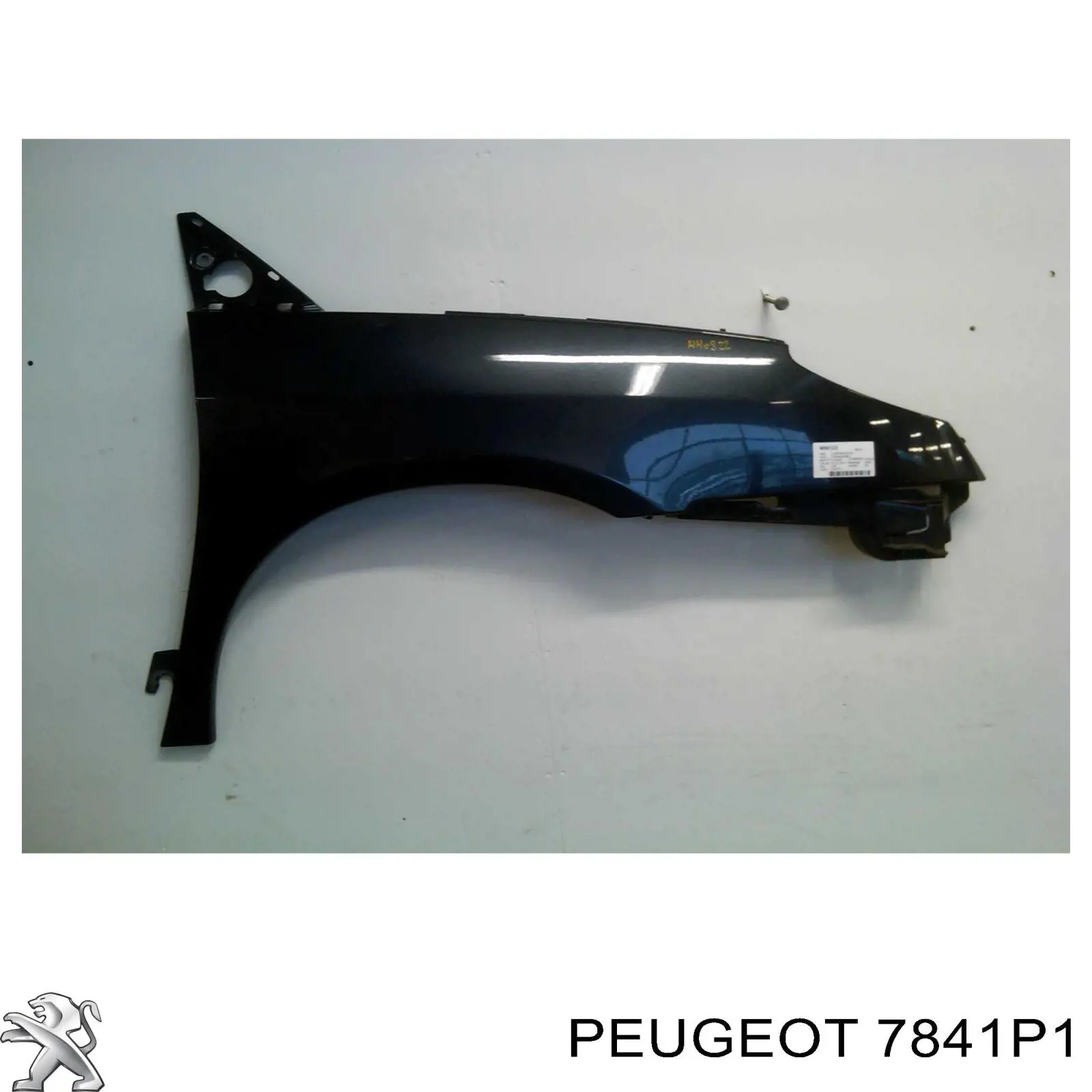 7841P1 Peugeot/Citroen guardabarros delantero derecho