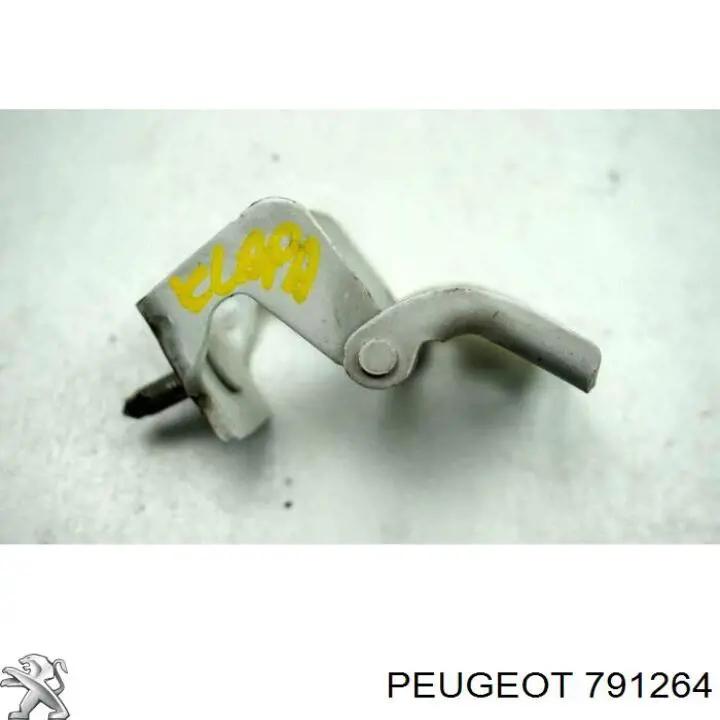 Bisagra izquierda del capó 791264 Peugeot/Citroen