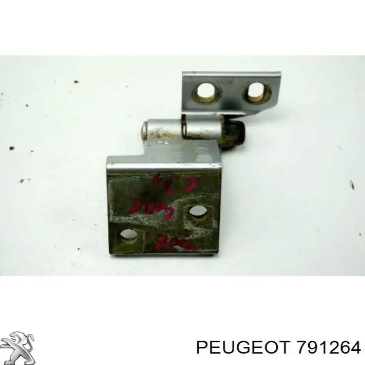 Bisagra, capó del motor izquierda Peugeot/Citroen 791264