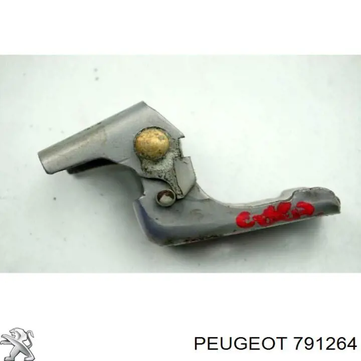 Bisagra izquierda del capó 791264 Peugeot/Citroen
