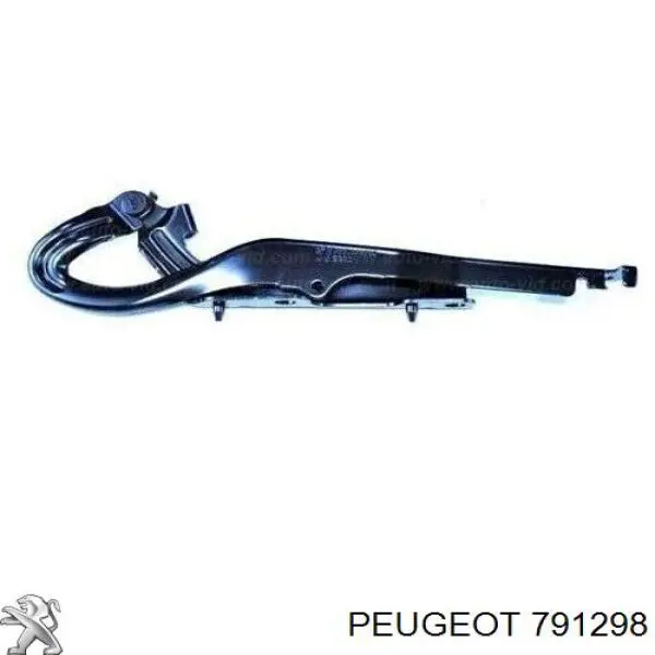 Bisagra, capó del motor derecha para Peugeot 207 (WK)