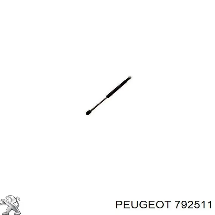 Muelle neumático, tapa delantera Peugeot/Citroen 792511 precio, desde 16,57 EUR