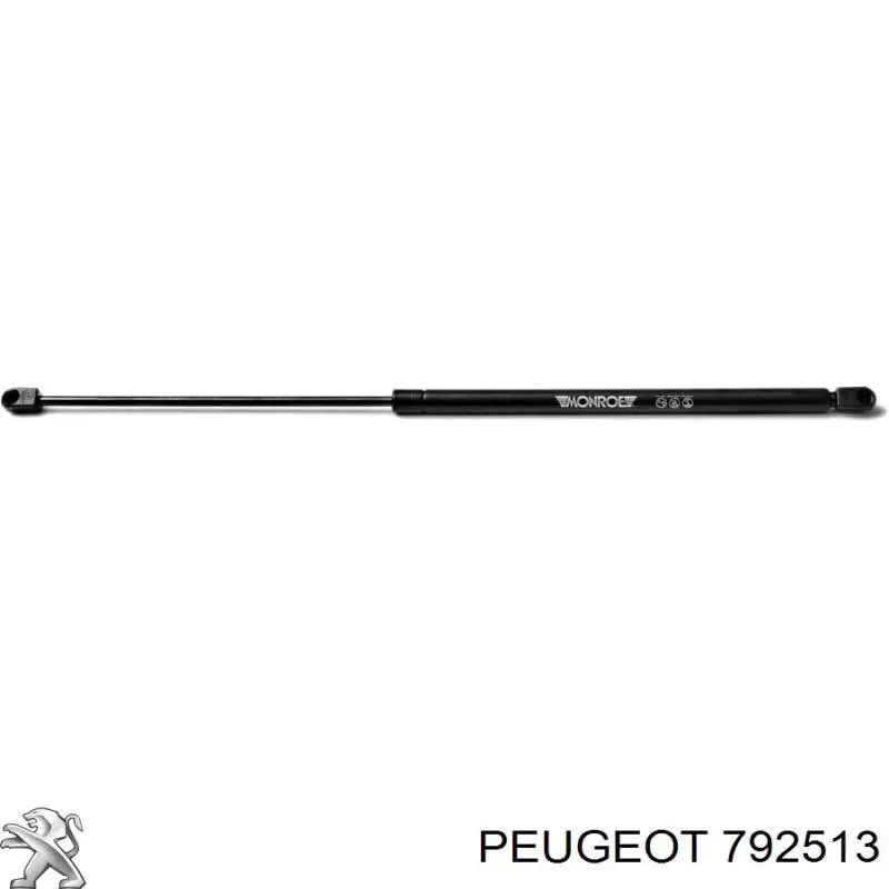 Comprar 792513 Peugeot/Citroen Amortiguador de capó