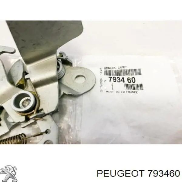 793460 Peugeot/Citroen pastillas de freno delanteras