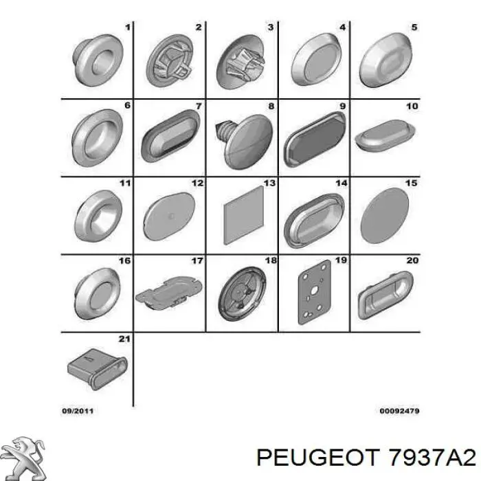 7937A2 Peugeot/Citroen 