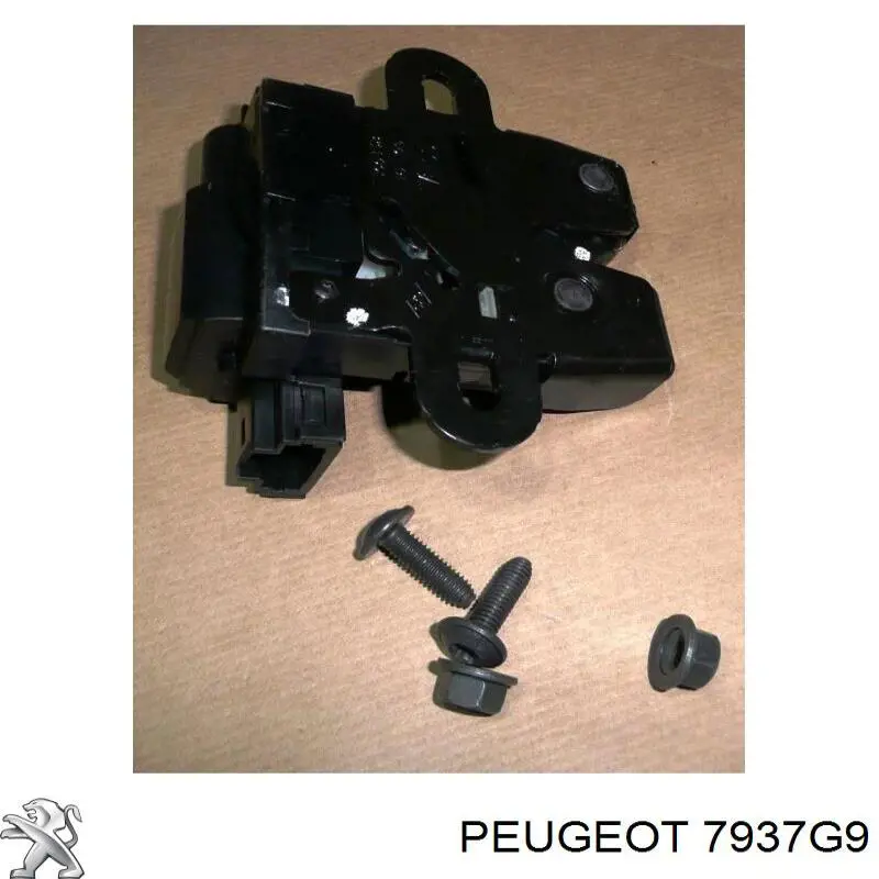 Cable de capó del motor 7937G9 Peugeot/Citroen