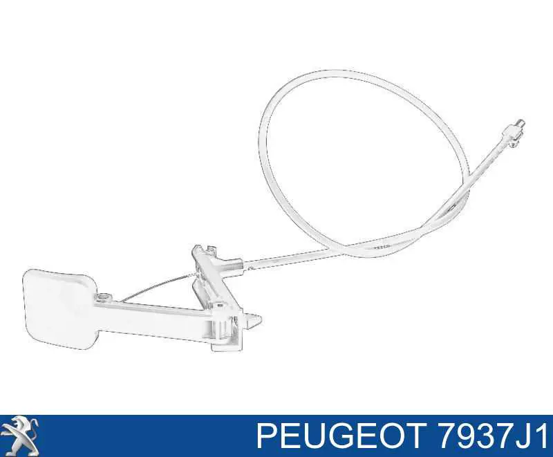 Comprar 7937J1 Peugeot/Citroen Cable de apertura del capó delantero