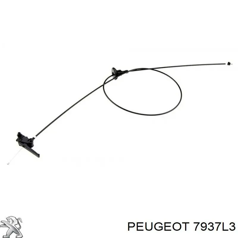 Comprar 7937L3 Peugeot/Citroen Cable de capó del motor