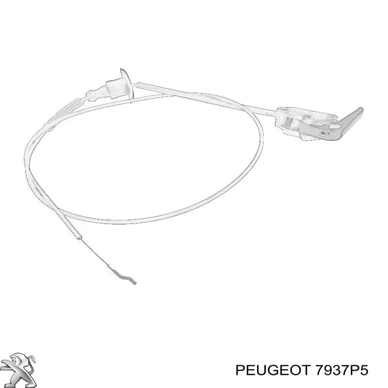 Cable de apertura de capó del motor Peugeot/Citroen 7937P5 precio, desde 54,17 EUR