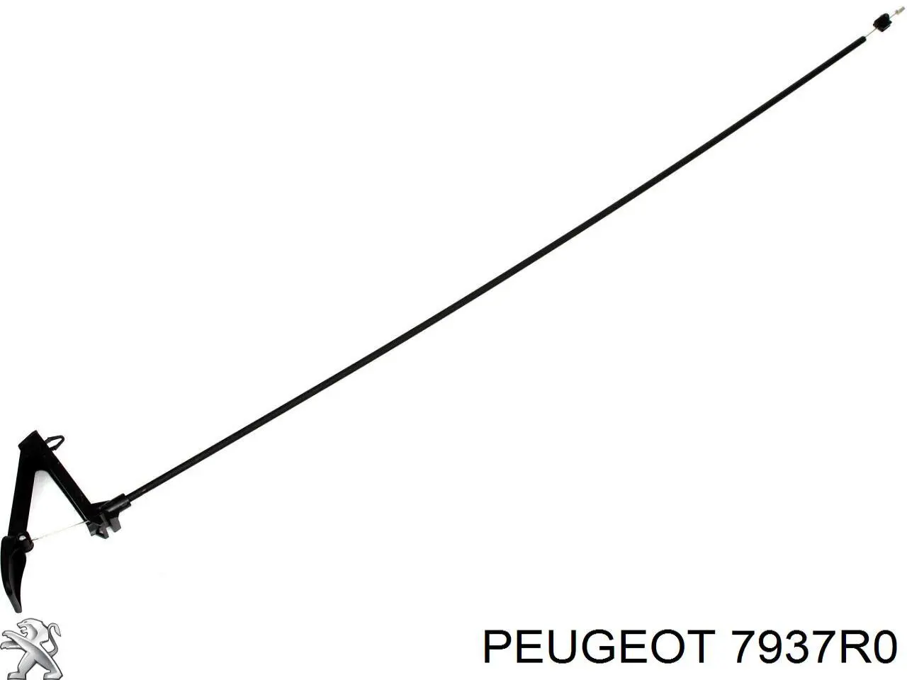 7937R0 Peugeot/Citroen tirador del cable del capó delantero