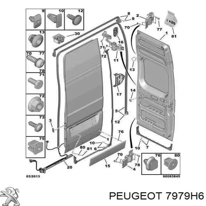 7979H6 Peugeot/Citroen