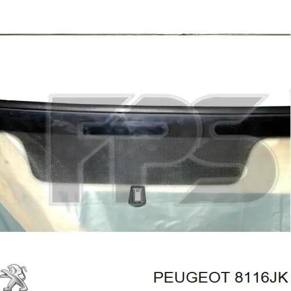 8116JK Peugeot/Citroen parabrisas