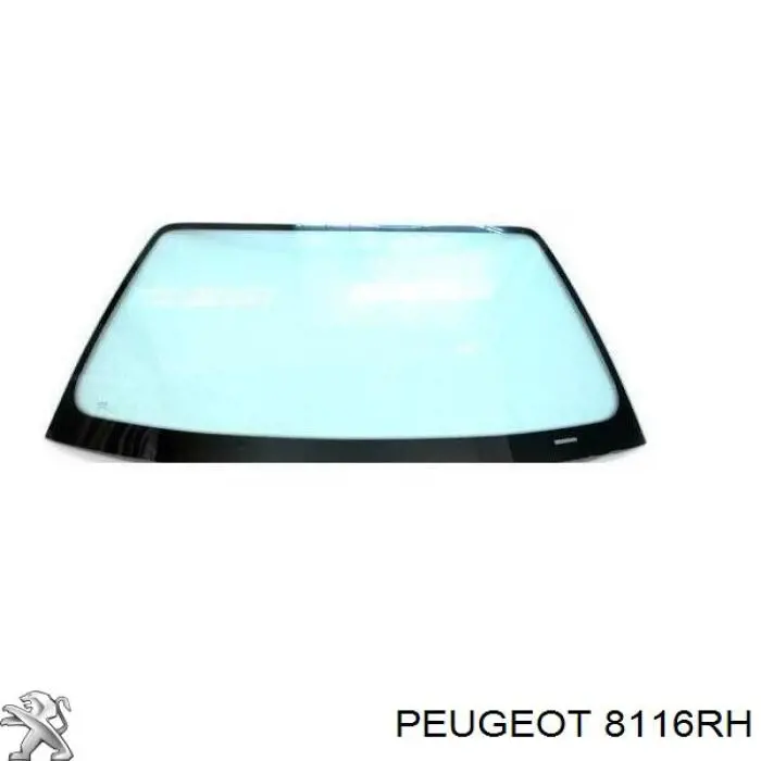 8116RH Peugeot/Citroen Parabrisas delantero 