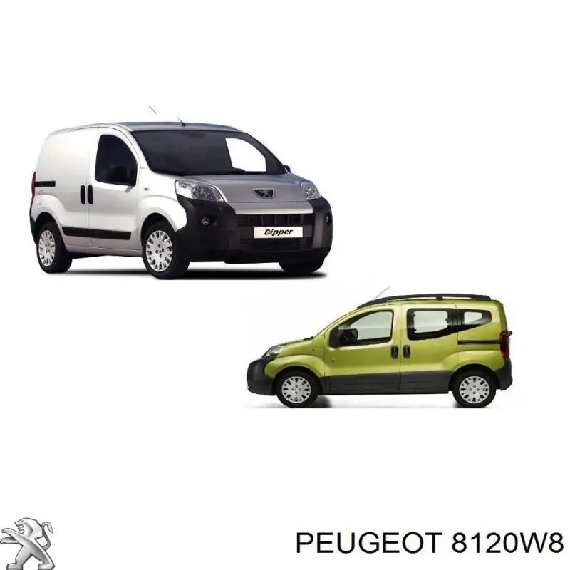 8120W8 Peugeot/Citroen junta, parabrisas