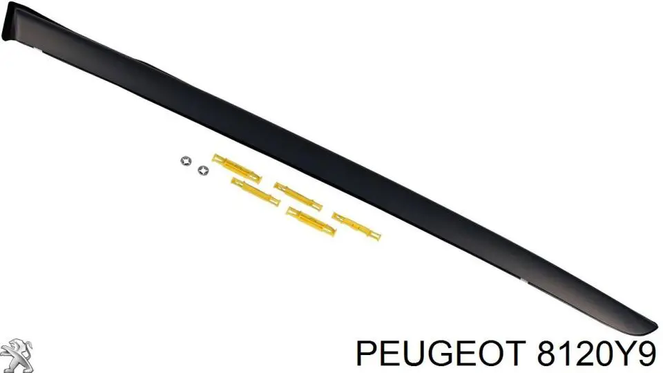 Comprar 8120Y9 Peugeot/Citroen Moldura izquierda del parabrisas