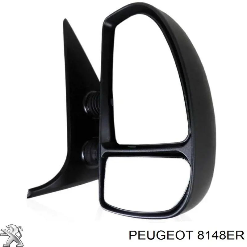 8148ER Peugeot/Citroen espejo retrovisor derecho