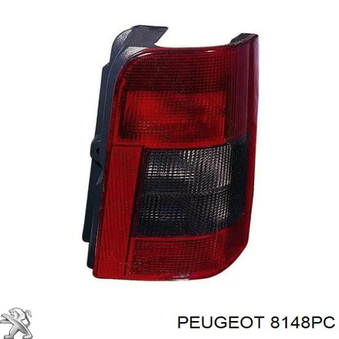 8148PC Peugeot/Citroen espejo retrovisor derecho
