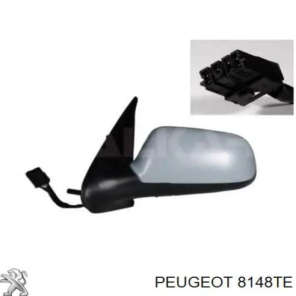 Comprar 9636882077 Peugeot/Citroen Espejo de retrovisor izquierdo