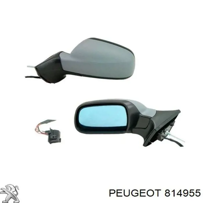 Espejo retrovisor izquierdo para Peugeot 205 I 741A, C