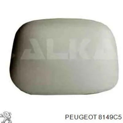 8149C5 Peugeot/Citroen cubierta de espejo retrovisor derecho